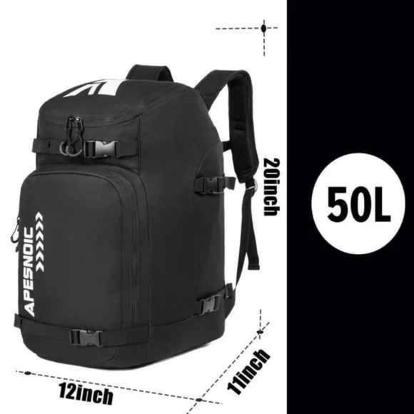 Ski and Snowboard Boots 50L Backpack